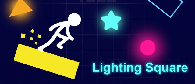 Neon Squares: Light Puzzle